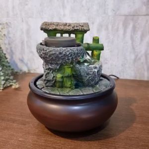 น้ำพูเลียน น้ำพูเลียน รุ่นโม่ทอง น้ำล้นขนาดล็ก เหมาะสมสำหรับฮวงจุ้ย เป็นของขวัญมงคล ตั้งโต๊ะ ผู้ชาย หรือชาย