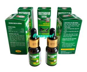 Methofin Extra 10ml - Thông Khí Quản Phá Hủy Casein và Fibrin Giảm Ho Khò Khè Khẹt 10ML