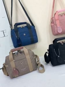 พร้อมส่ง anello กระเป๋าสะพายข้าง/ถือ สะพายไหล่ 966 ผู้หญิง แฟชั่น ผ้ากันน้ำ100% แบบใหม่ ไซส์มินิ ปรับสายได้