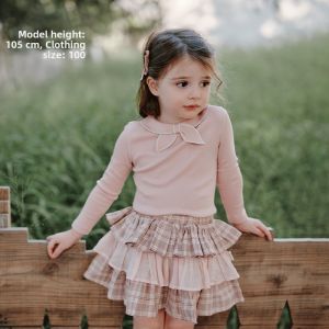 OAK FAMILY | Girl Long Sleeve T-shirt Modal Cotton