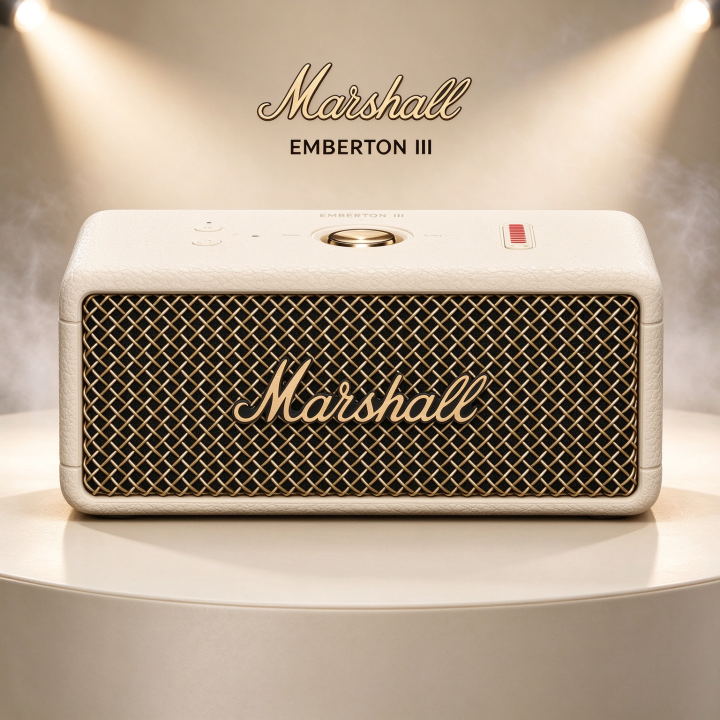 Marshall Emberton Ⅲ ホワイト Marshall | Marshall EMBERTON III Portable Outdoor Speaker