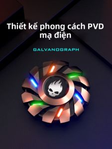 YIJUE | Đồ Chơi Giảm Stress Fidget Spinner Kim Loại Sáng