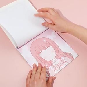 Buku stiker DIY dress up girl Change MakeUp Sticker