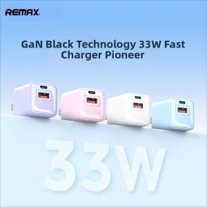 Remax | GaN Fast Charging Adapter Multi-Port Type-C 33W