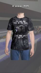 Kaos 3D Kamera Premium Bangkok Thailand