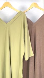 Siselyo Lona Oversize Tunic - Tunik Oversize - Baju Oversize - Tunik Jumbo - Atsan Muslimah