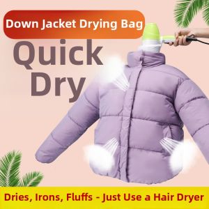 Quick Dry Fluffy Down Jacket Drying Bag for Travel