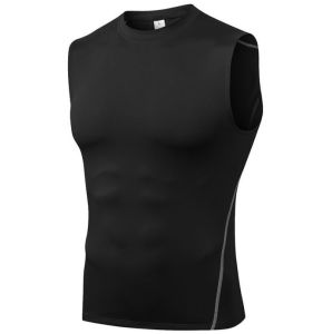 Hola Đàn Ông Thể Thao Quần Áo Tập Thể Dục Chạy Bộ Crossfit Chạy Bộ Vest Thể Dục Bó Sát