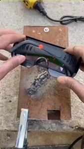 Kacamata Las Otomatis Gelap Terang Tenaga Surya Anti Silau Kaca Mata Topeng Las Safety Terbaru Murah