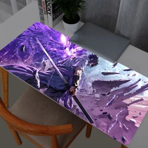 Bandai | Mouse Pad Gaming Accessories Naruto Sasuke Gabinete Gamer PC Mouse Pads Computer Desk Mat Large XXL Keyboard Tablet Mousepad