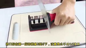 Dụng cụ mài dao kéo đa năng 3 rãnh sắc bén máy mài dao bằng tay 3 cấp độ siêu tốc nhanh và tiện dụng