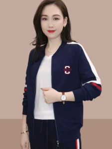 Shalldoer | Trendy Sporty Womens Baseball Jacket