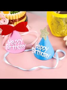 9 Phong cách mũ sinh nhật hình 3D phong cách Hàn Quốc xinh xắn phù hợp với mọi lứa tuổi-HAUSE