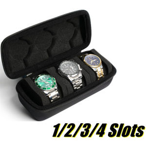 Watch Box Organizer For Men or Women，Watch Travel Case Portable Storage Watch Display Holder for Wristwatches and Smart Watches