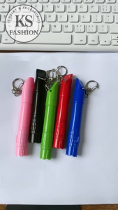 1pc/3pcs Premium 4in1 Emergency Ballpen Whistle Flashlight With Whistle with Flashlight Keychain Ball Pen