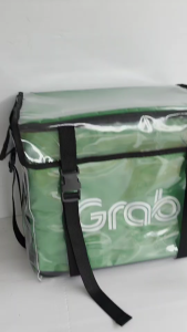 เคสหุ้มกล่องไรเดอร์Grabใบเล็กเคสคลุมกระเป๋า Linemanใบเล็ก !!!ราคาถูก!!! โรงงานผลิตเอง กันน้ำ กันฝุ่น