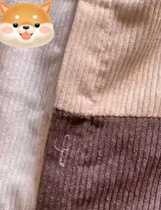 Kemeja Korduroi Pria Retro Jepang Longgar Tren Warna Kontras Splicing Atasan Serbaguna