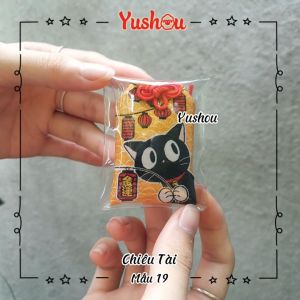 Móc Khóa Yushou Tiền Tài - Mẫu 19 (Kiểu Omamori) Có sẵn