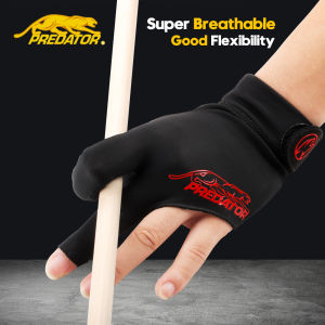 Original PREDATOR 3142 Gloves Billiard Gloves One Piece Non-slip Lycra Fabric Pool Gloves Snooker Glove Limited Edition Billiard Accessories