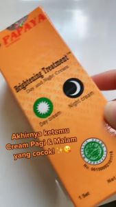 Mamaya Krim Pepaya Satu Paket BPOM - Pepaya Siang Malam Ori