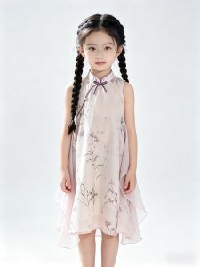Summer New Chinese Style Sleeveless Qipao Dress