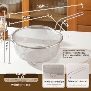SHELI | Stainless Steel Food Grade Kitchen Strainer