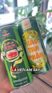 Trà Thảo mộc Xáo Tam Phân Khánh Hòa Pomtea Đường Ăn Kiêng Lon 240ML