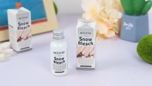 ครีมปรับความกระจ่างใสให้กับรักแร้และต้นขาด้านใน MOOYAM Snow Bleach Cream 30 ml.