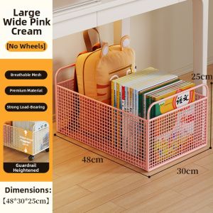 MUGG | Mobile Book Storage Box with Wheels Small Cart
