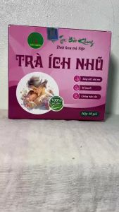 Hộp 40 gói trà túi lọc ích nhũ Bảo Khang trà lợi sữa thông sữa chống tắc sữa giảm mỡ trầm cảm