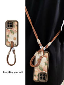 Redmi K70 Silicone Phone Case Full Cover Anti-Fall Step Design Womens Model Compatible Vintage Artistic Style Protective Shell