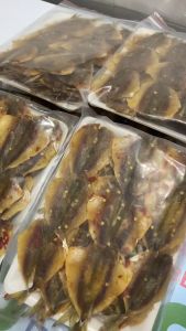 Cá chỉ vàng 1 nắng nhà làm 500gr