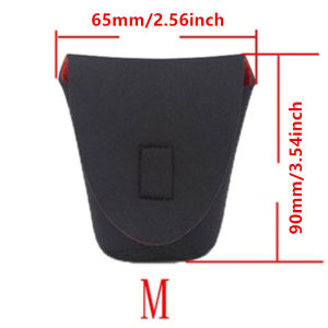 S M L XL XXL Size Neoprene waterproof Soft Camera Lens Pouch bag Case