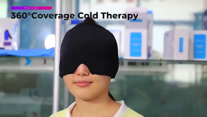 Top Seller MIGRAINE HEADACHE RELIEF CAP MASK | Hot and Cold Therapy Thermax Cap | Reusable Wearable Therapeutic Ice Pack | Mask for Tension Puff Eyes Fever Sinus | Super Soft Cooling Head Ice Pack Mask | Migraine Relief Cap with 360° Head Gel Coverage