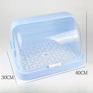 Kitchen Cupboard Storage Rack Dustproof Plastic Countertop Organizer Cup Holder Dishware Holder Two Layers for Everyone