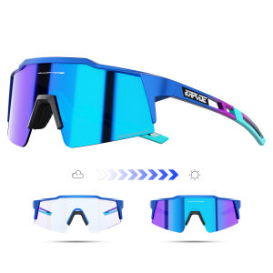 Kapvoe(kapvoe) | Kapvoe New Men Photochromic Cycling Sunglasses Glasses Fashion Mountain Bicycle Outdoor Road Riding Goggles Eyewear Sports MTB