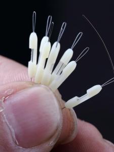 New Silicon Fish Hook Anti-Tangle Device Y-shaped Leader Line Divider Space Bean De-tangler Fishing Gear Outdoor Camping Travel Supplies