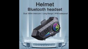 Tai Nghe Bluetooth Không Dây Cho Mũ Bảo Hiểm Xe Máy Tai Nghe Âm Thanh Nổi Dành Cho Xe Máy Đạp Xe Ngoài Trời - Tai Nghe Moto Có Thể Tháo Rời Chống Nước