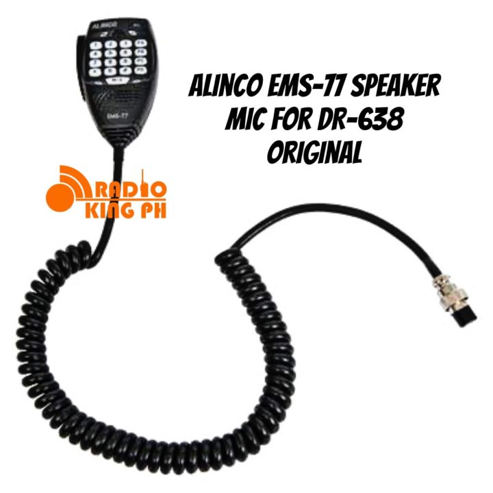 Alinco Ems Speaker Mic For Dr Original Lazada Ph