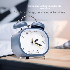 MONLEYTA | Smart Alarm Clock Powerful Wake-Up Tool For Students Boys And Girls Multi-Function Electronic Metal Digital Clock Battery Powered