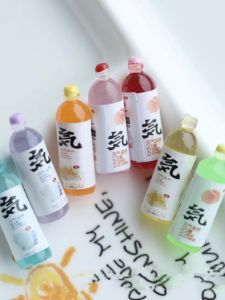 Miniature Simulated Drink Bottles for Pretend Play Accessories