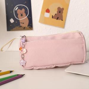 dailyLarge Capacity Portable Pencil Bag 1Pcs Solid Color Handheld Pen Case for Kids Back To School Gift ChoiceDaily products