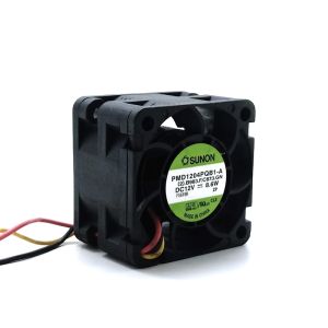 PMD1204PQB1-A 40 มม.X 28 มม.DC 12V ความเร็วสูง DC พัดลมระบายความร้อน 25.5CFM 11500RPM สําหรับ Server/อินเวอร์เตอร์/3D เครื่องพิมพ์/RC