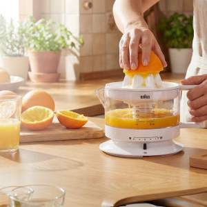 Braun | Manual Press Juicer Separates Pulp from Juice Automatic Small