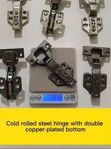 Fast Delivery(Per pair of screw)Black hinge hydraulic soft close concealed cabinet hinges