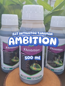 Pupuk Ambition 500 ml zat ambisi ambision mikroba zpt pengatur tumbuh hormon aktivasi pertumbuhan tanaman pada tunas baru sayur buah bayer aktivator aktifator pot hidroponik
