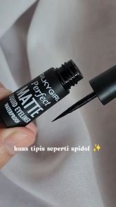SILKYGIRL Perfect Matte Liquid Eyeliner matte black