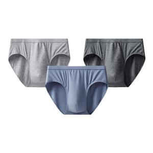 THREEGUN | Anti Bacterial Breathable Mens Cotton Boxer Briefs