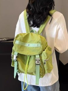 OUDENGPAI | กระเป๋าเดินทางแบบสะพายไหล่สำหรับผู้หญิง น้ำหนักเบา ทนทาน กระเป๋าเดินป่ากลางแจ้ง กระเป๋าเป้สะพายหลังสำหรับเดินทางแบบลำลอง ปิดด้วยซิป