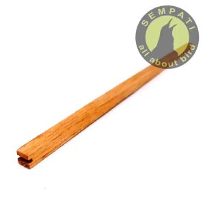 SEMPATI Tangkringan Kotak Kayu Anti Gestang Birahi Pangkringan Sangkar Kandang Burung Lovebird Kecil D 15 TGESK